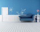 Beautiful Lily Flowers Vinyl Decals Modern Wall Art